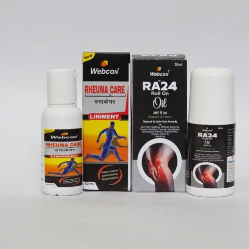 Rheuma Care Oil & RA24 Roll On from Webcon Labs
