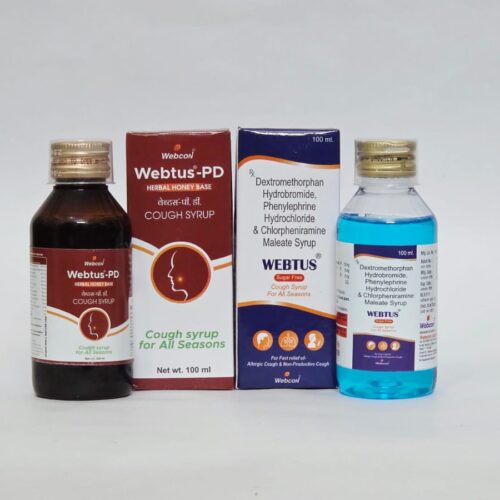 Webtus & Webtus PD Syrup by Webcon Labs