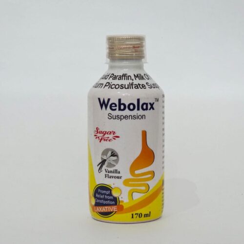 Webolax Laxative Suspension by Webcon Labs