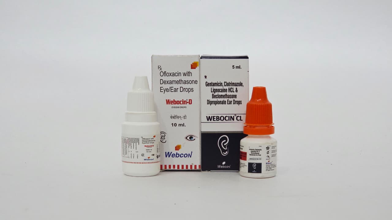 Webcon CL & Webcin D Drops by Webcon Labs
