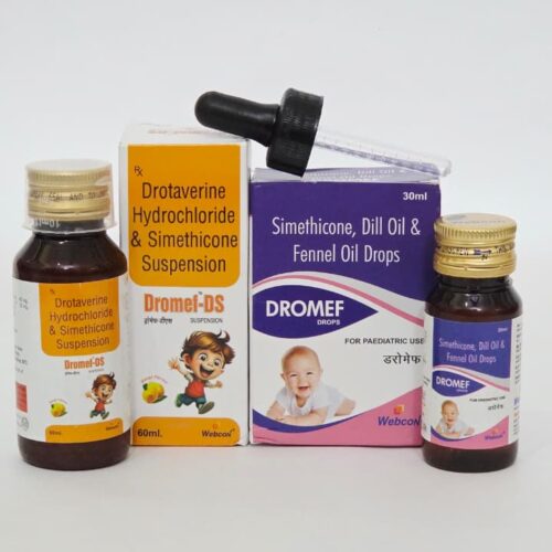 Dromef DS Syrup & Dromef Drops by Webcon Labs
